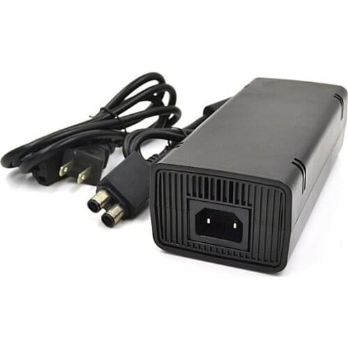 For Microsoft XBox 360 x-360 S Slim 135W Power Supply AC Adapter Charger 220V Charge Charging Power supply Cord cable Line EU/US