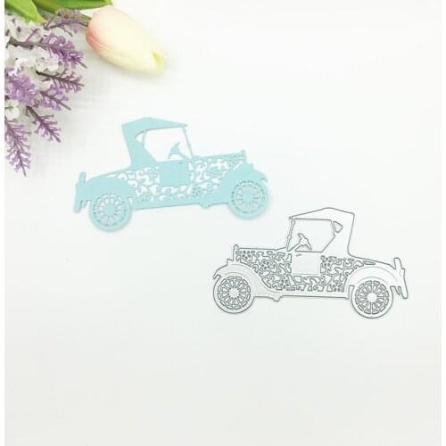 Julyarts Veteran Car Vehicle 2019 New Metal Cutting Crafts Dies Stencils For DIY Scrapbooking Photo Album Embossing Paper Cards