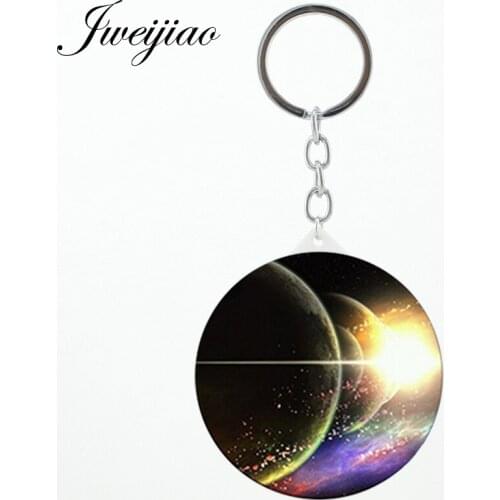 JWEIJIAO Fashion Space Portal Stargate Atlantis keychains Mirrors Beauty Gift Vanity mirror espejo de maquillaje for boy d784
