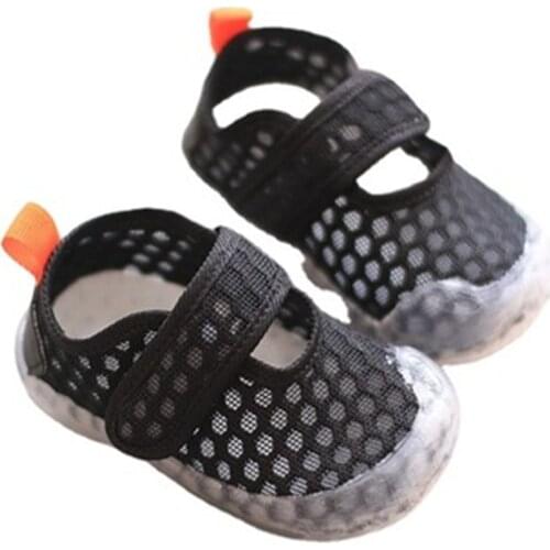 Summer Childrens Mesh Hollow Casual Baby Shoes For Boys and Girls Toddler Sandals 1-3 Years Old Soft Sole Sandalias Breathable