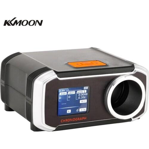 KKMOON Multifunctional Velometer High Accuracy Firing Speed Tester with LCD Display with Memory Function Support IOS & Android
