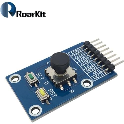 Five Direction Navigation Button Module MCU AVR Game 5D Rocker Joystick Independent Keyboard for Arduino Joystick Module