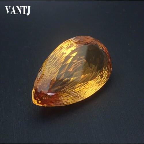 Real Citrine Loose Gemstone Birdnest concave brilliant cut Women For Silver Gold Ring Mounting Fine Jewelry Women Party Gift