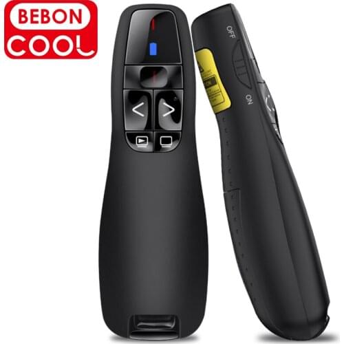 NEW 2.4GHz Wireless USB RF Presenter Page PPT Flip Remote Control Pen for Pointer Red Laser Pointer for PowerPoint Presentation