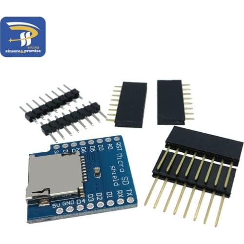 Micro SD Storage Expansion Board For D1 MINI Micro SD TF Card Memory Shield Module SPI For D1 MINI