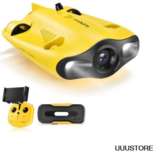 CHASING Gladius Mini Underwater Drone With 4K HD Camera 2 Hours Working Time One Key Depth Hold Live Stream Diving Rescue Drone