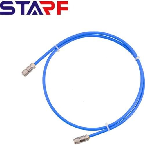 Rfcable RF connector stainless steel SMA male to SMA 18G high frequency test feeder ss402