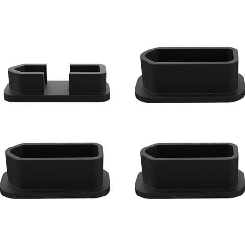 4pcs silicone Batter Dust cover / Charging port protection cover Prevent short circuit oxidation for DJI FPV drone Accessories