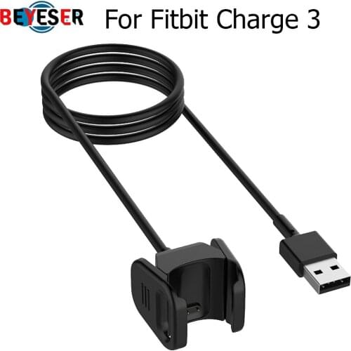 Replaceable USB Charger For Fitbit Charge 3 Smartwatch Bracelet Charging usb Cable for Fitbit Charge 4 Wristband Dock Adapter