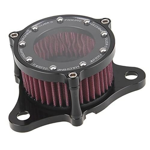 Replacement of Chrome Air Cleaner Intake Filter System Kit Fit Harley Sportster XL 883 1200 04-15