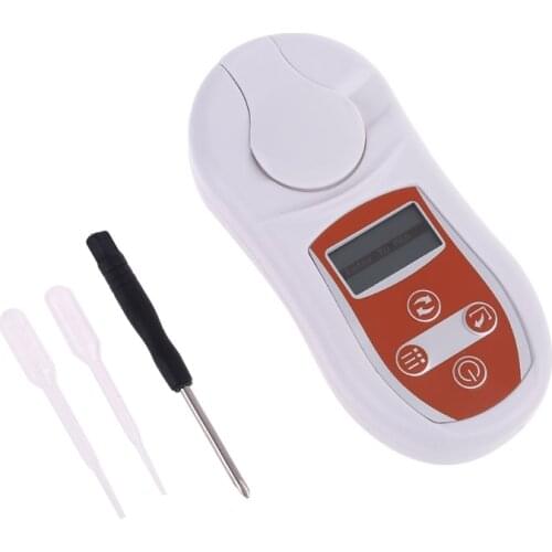 LCD Digital Display Alcohol Tester Liquor Self-brewed Rice Wine Concentration Measuring Meter Home Bar Alcohol Detector
