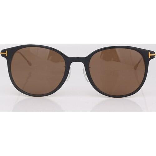 Round acetate frame women sunglasses fashion style gradient tea lens lady eyewear
