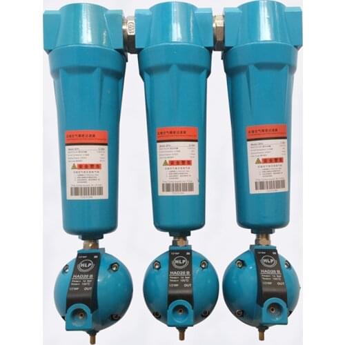 024QPSC Automatic Dry Oil Water Separator 024 Q/P/S/C Air Compressor Accessories Compressed Air Precision Filter Dryer