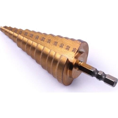 1 pcs 6-35MM Durable HSS Hex Shank Drill High Speed Drill Bit Meatalworking Tools
