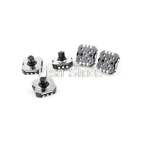 7mm x 7mm 6 Pin 5 Way Momentary Pushbutton PCB SMD SMT Tactile Switch