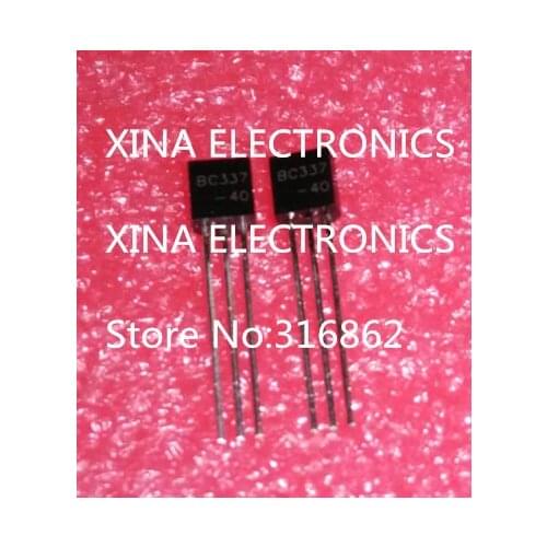 BC337-40 BC337 ORIGINAL TO-92 50PCS/LOT Free Shipping Electronic Components kit