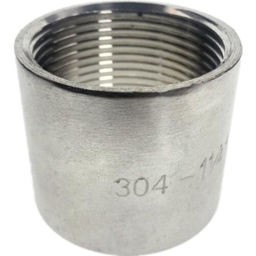 BSP Female Straight Nipple Joint Pipe Connection 304 Stainless Steel connector Fittings