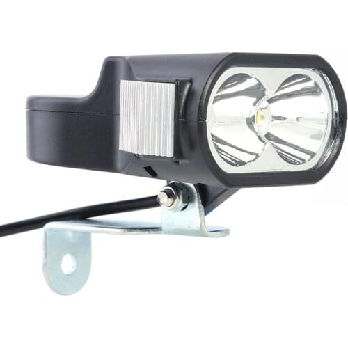 Electric Bicycle Front Light 36V 48V 60V E-Bike Headlight Cycling Accessories Biking Portable Dustproof Cycling Part