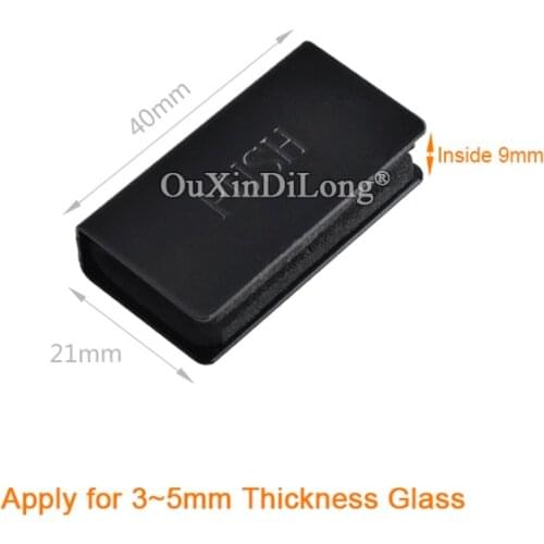 Brand New 4PCS Single Glass Cabinet Door Stops Iron Magnetic Push Clamps Clips Display Wine Cabinet Switch