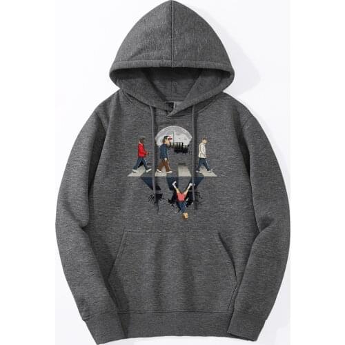 Stranger Things Hoodies Brand Clothing TV Show Hoodie Print Casual Hoody Hip Hop Mens Streetwear Autumn New Fashion Sweatshirt