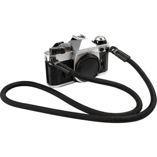 100cm Nylon Rope Camera Shoulder Strap Hand Dyeing and Sewing of Silk Flexible Neck Strap for Mirrorless Digital Camera