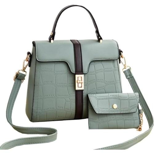 2020 autumn and winter new fresh and sweet beauty bag portable picture-and-mother bag womens shoulder messenger small square