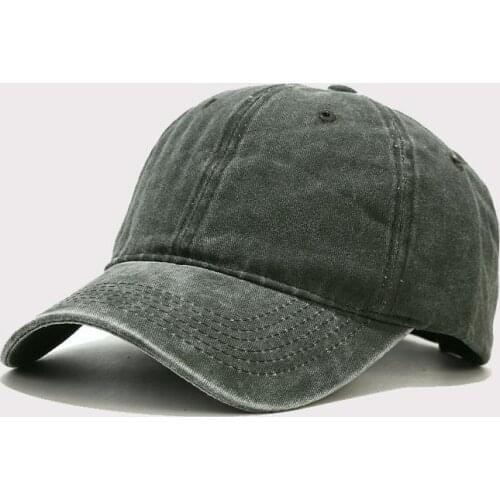 Solid Color Cotton Casquette Baseball Cap Adjustable Snapback Hats for Men and Women 03