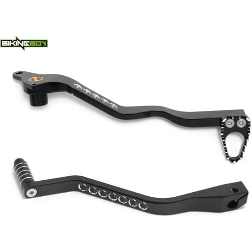 BIKINGBOY Shifter Shift Lever Pedal + Rear Brake Pedal For Yamaha Banshee YFZ 350 87-06 05 04 03 02 01 00 99 98 97 96 95 94 93