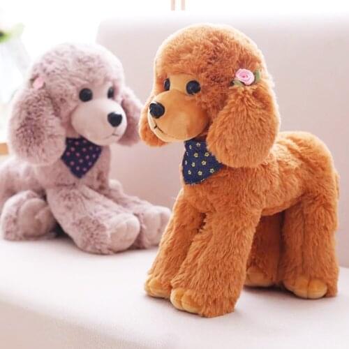 Plush dog children plush toy Birthday Valentines Day gift children stuffed toy poodle dog animals
