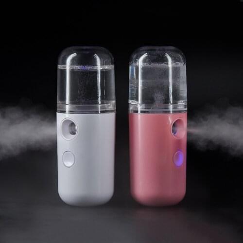 Portable USB Rechargeable Face Mist Sprayer Humidifier Diffuser 30ml Water Tank STTA889