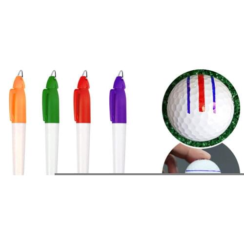 Professional Golf Ball Liner Markers Pen with Hang Hook Drawing Alignment Marks