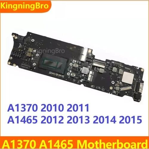 Original Core 2 Duo i5 i7 Motherboard For Macbook Air 11" A1370 A1465 Logic Board 2010 2011 2012 2013 2014 2015 Years
