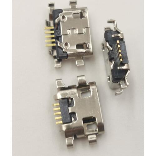 100Pcs USB Charger Charging Dock Port Connector For Motorola Moto E6 XT2005 E5Play XT1921 E5 Play Go Samsung A10S A107 Jack Plug
