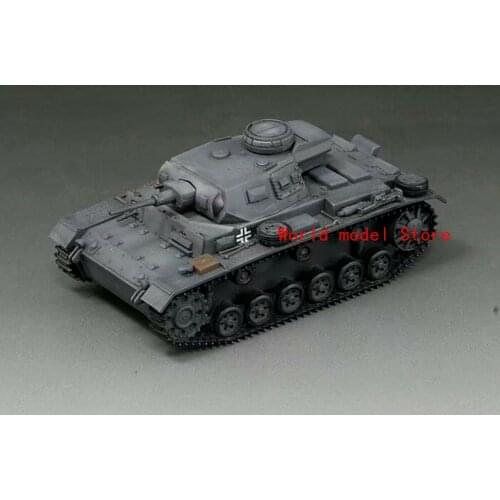 S-Model 1/72 WWII German Panzerkampfwagen III Ausf G Finished Tank Model #CP0108
