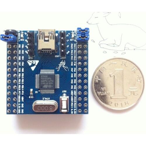 STM32F072CBT6 Core Board Minimum system development board STM32F072 Core Board Mini board