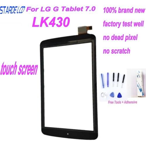 STARDE Replacement For LG G Tablet 7.0 LK430 Touch Screen Digitizer LK430 Replacement Parts + Free Tools