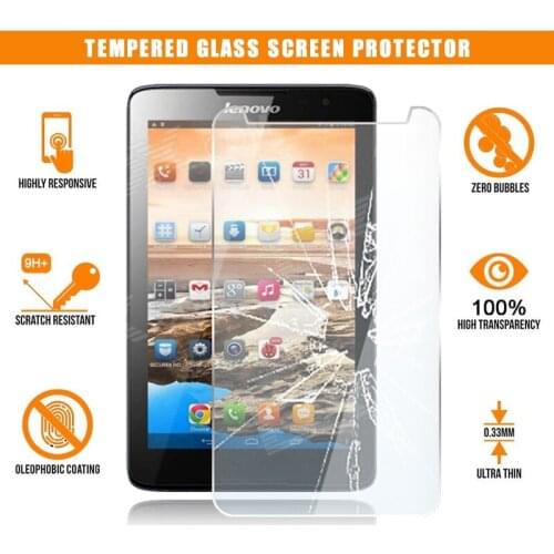 Screen Protector for Lenovo Tab A7-30 A3300 7.0" Tablet Tempered Glass 9H Premium Scratch Resistant Anti-fingerprint Film Cover