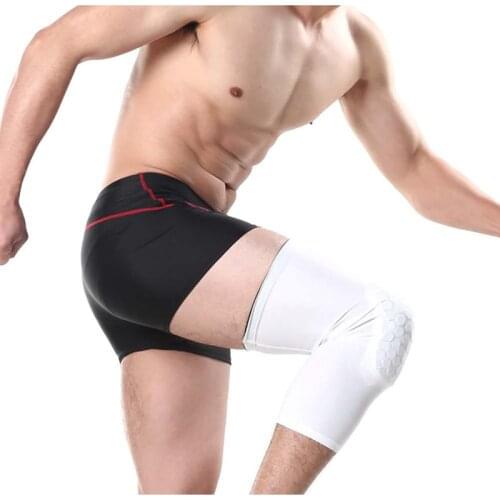 1 Pc Adult Men Kids Sports Basketball Pad Leg Knee Long Sleeve Protector Gear Crashproof Legwarmers New Arrival