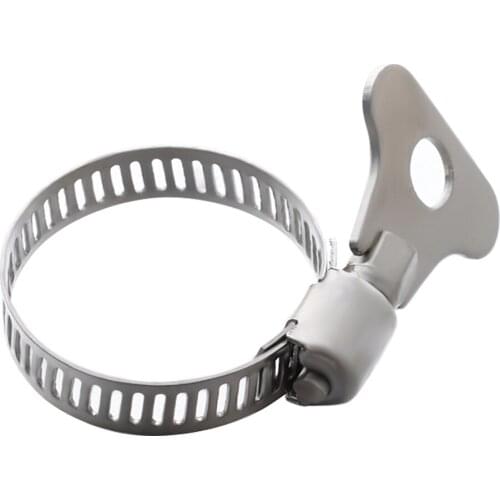 1Pc Hardware Handle Hose Clamp Circular Air water Pipe Fuel Hose Clips of Water Pipe Fasteners Sealing Clamps Repair Tool