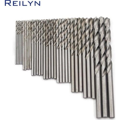 10pc HSS twist drill Jade glass agate drilling hole super hard woodworking drill bits diamond emery twist drill