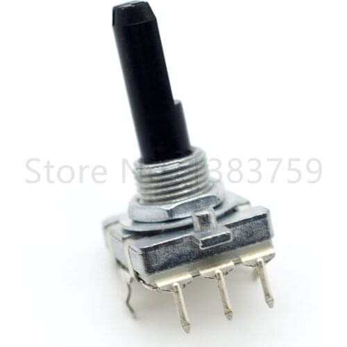 2 Piece EC16 type encoder 24 positioning point 24 pulse axis length 25MM digital potentiometer pulse potentiometer
