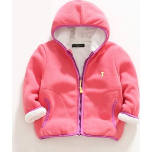 2019 spring autumn child kid clothes baby boys girls polar fleece hoodies jacket boy girl long sleeve hooded sweatshirt