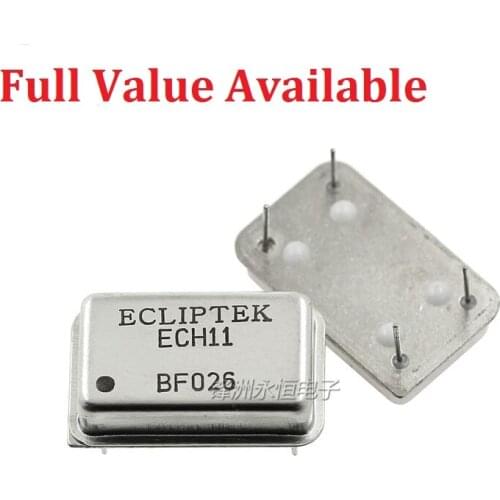 5PCS DIP 4PIN 4MHZ 8MHZ 10MHZ 11.0592MHZ 12MHZ 16MHZ 20MHZ 22.184MHZ 24MHZ 40MHZ 50Mhz/M Rectangle Active Crystal Oscillator