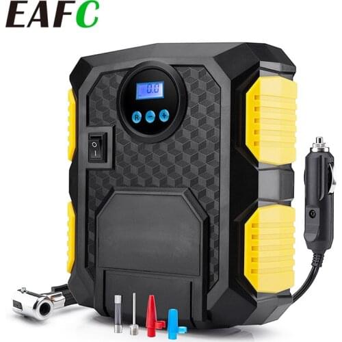 Digital Tire Inflator Car Air Compressor Pump 150 PSI DC 12 Volt for Car Motorcycles Bicycles Compresor Portable Compressor Pump