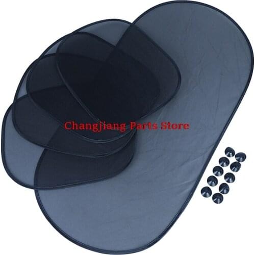 Car Curtain Car Cover SunshadeProduct With 2 Suckers 3D Photocatalyst Mesh Sun Car interior Visor Window Screen Sunshade