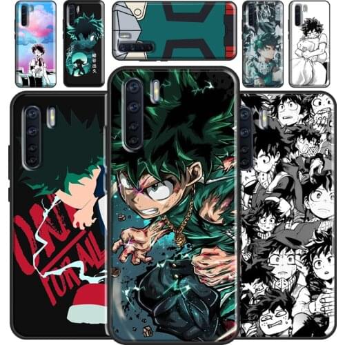 Deku My Hero Academia Case For OPPO A93 A91 A83 A5 A9 A31 A53 2020 A52 A72 A15 A3S A5S F5 Find X3 Pro Cover Capa
