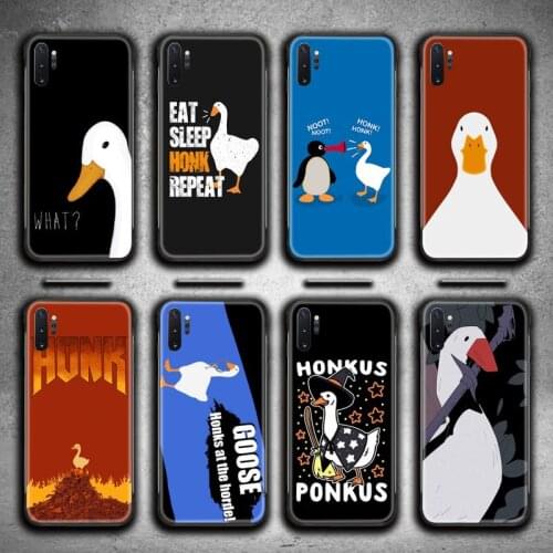 Duck Goose Game Phone Case For Samsung Galaxy Note20 ultra 7 8 9 10 Plus lite J7 J8 Plus 2018 Prime
