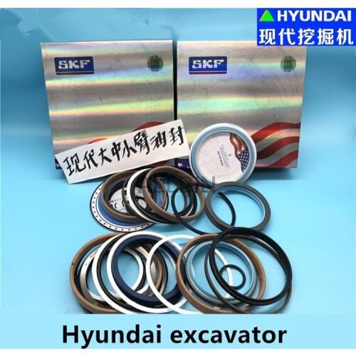 For Excavator Hyundai R110 150 215 225-7-9 Boom Middle Arm Forearm Bucket Cylinder Oil Seal Parts High Quality Excavator Parts