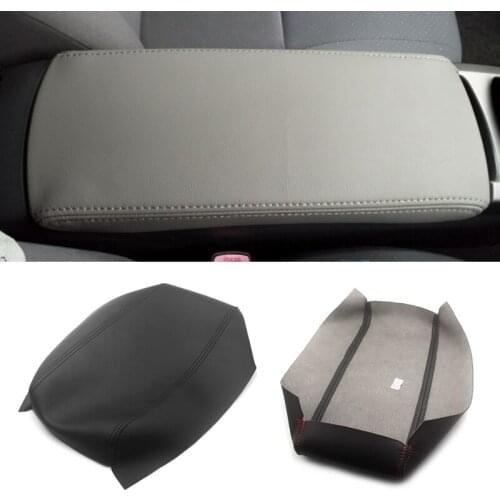 For Toyota Prius 2004 2005 2006 2007 2008 Microfiber Leather Car Styling Center Armrest Console Lid Box Cover Trim
