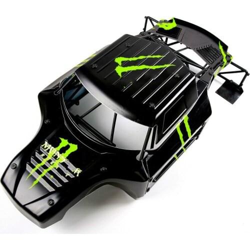 Body Set with Roll Cage Fit for 1/5 Losi 5ive-t Rovan LT King Motor X2